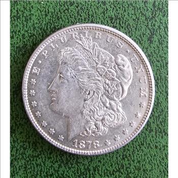 Morgan Silver Dollar 1878 Reverse of 78
