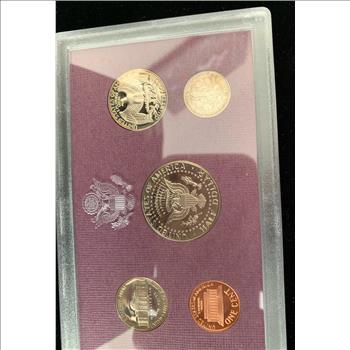 1988 UNITED STATES MINT PROOF SET 5 COINS ORIG GOV PKG