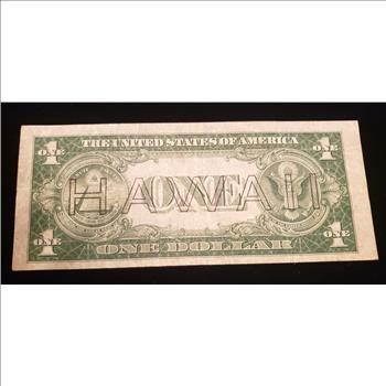 series of 1935 A Silver Certificate (Hawaii)