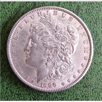 1889  Morgan Silver Dollar