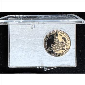 1976-1976-S KENNEDY SILVER  HALF DOLLAR CAMEO PROOF UNCIRCULATED COIN IN A KENNEDY CASE