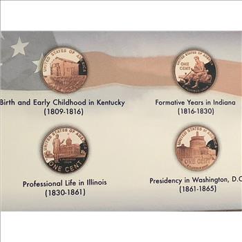 2009-S US MINT LINCOLN BICENTENNIAL ONE CENT PROOF SET IN ORIGINAL GOV PKG