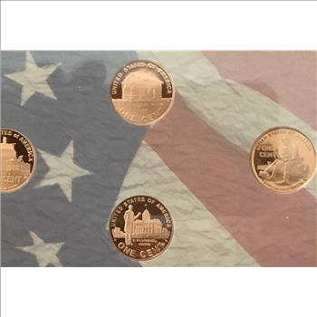 2009-S US MINT LINCOLN BICENTENNIAL ONE CENT PROOF SET IN ORIGINAL GOV PKG