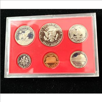 1980-S US PROOF SET IN ORIG GOV PKG (6) BRIGHT UNBLEMISHED COINS