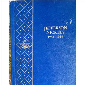 1938-1964 JEFFERSON NICKELS COMPLETE QUALITY COIN COLLECTION SET IN A NICE WHITMAN BOOK