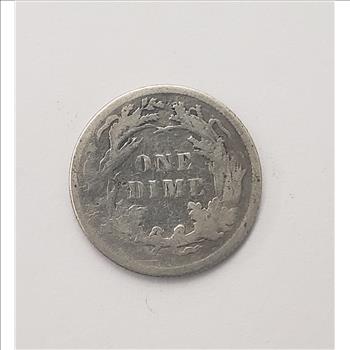 1888 Seated Dime
