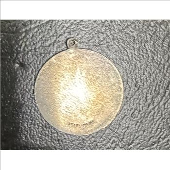 .925 STERLING SILVER VINTAGE SIGNED TEXAS CHARM PENDANT