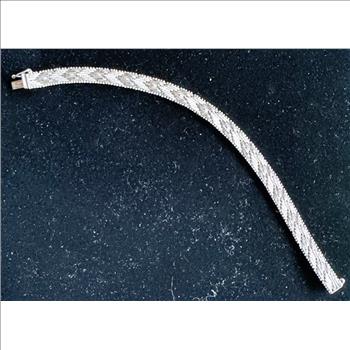 .925 ITALY STAMPED VINTAGE ESTATE .925 STERLING SILVER , 7