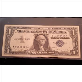 US Silver Certificate, (Crisp) 1957A
