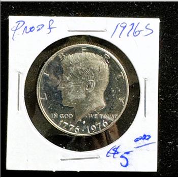 1776-1976 S PROOF GEM KENNEDY HALF DOLLAR