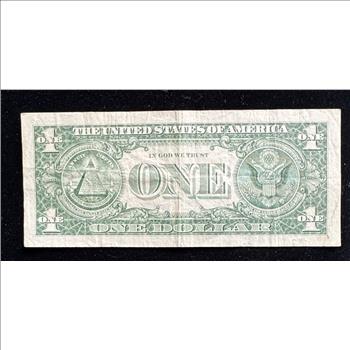 1957 A SERIES $1 DOLLAR SILVER CERTIFICATE 