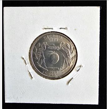 1999 D  Uncirculated Georgia State Quarter