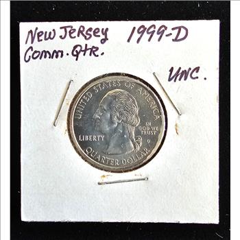 1999 D  Uncirculated New Jersey State Quarter