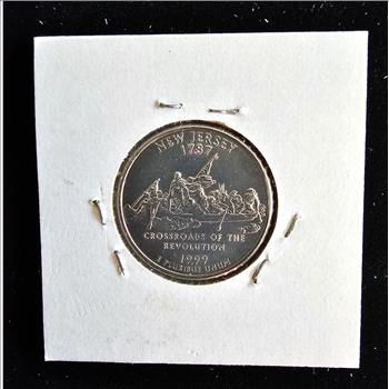 1999 D  Uncirculated New Jersey State Quarter