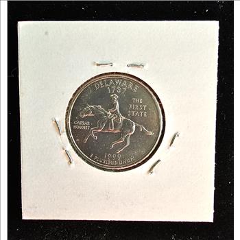 1999 D  Uncirculated Delaware State Quarter