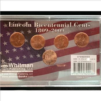 LINCOLN BICENTENNIAL CENTS SET 1809-2009  IN ORIG PKG