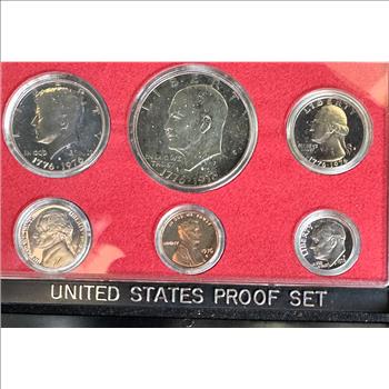 1776-1976 U.S. MINT 6 UNBLEMISHED GEM COIN PROOF SET, ORIGINAL SEALED OGP