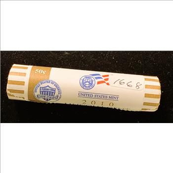 2010-P LINCOLN CENTS, ROLL OF 50 COINS, BRILLIANT UNCIRCULATED PROOF-LIKE, IN ORIGINAL US MINT WRAPPER