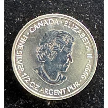 2015 FIRST SPECIAL SERVICE FORCES, USA CANADA .999 FINE SILVER REVERSE PROOF, BU $2 DOLLARS GEM COIN