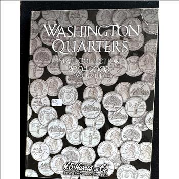2004-2008 WASHINGTON QUALITY QTRS (35), IN A WHITMAN VOL II COIN BOOK