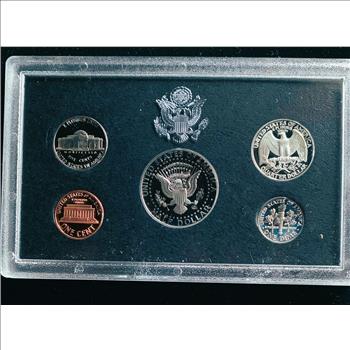 1995-S SILVER US MINT PROOF COIN SET, IN ORIGINAL MINT CASE, PKG, WITH COA, HIGHLY SOUGHT AFTER