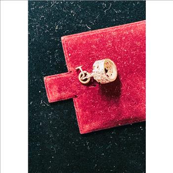 .925 STERLING SILVER CROWN PENDANT/CHARM JEWELRY, KING OR QUEEN CROWN