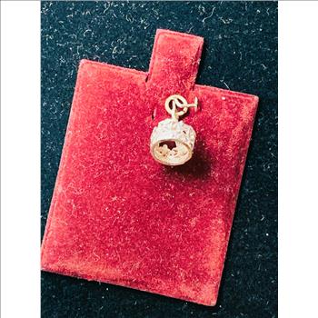 .925 STERLING SILVER CROWN PENDANT/CHARM JEWELRY, KING OR QUEEN CROWN