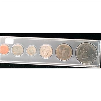 1776-1976 BI-CENTENNIAL UNCIRCULATED 6 COIN SET IN CASE