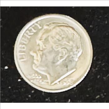1958-D SILVER ROOSEVELT DIME UNC BRIGHT LUSTER COIN