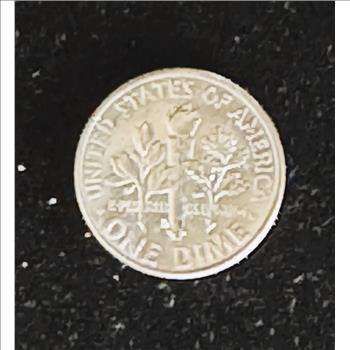 1958-D SILVER ROOSEVELT DIME UNC BRIGHT LUSTER COIN