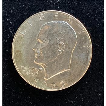 1978 EISENHOWER UNCIRCULATED DOLLAR COIN