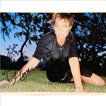 Miley Cyrus signed photo