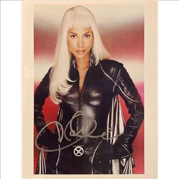 X-Men Halle Berry signed movie photo