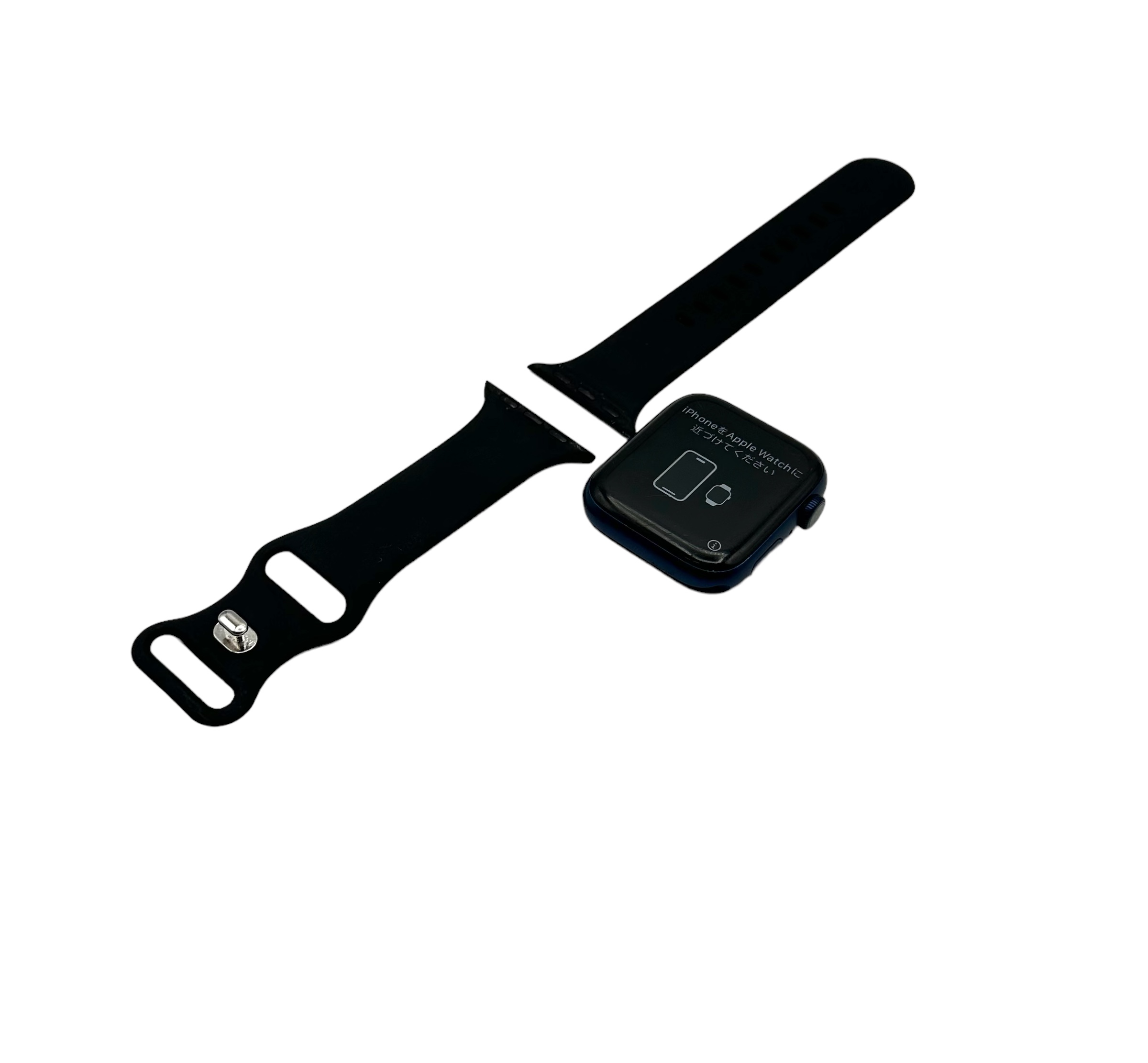 Apple Watch Series 6 44mm Blue Aluminum Case with Black Sport Band (GPS+Wifi) Property Room