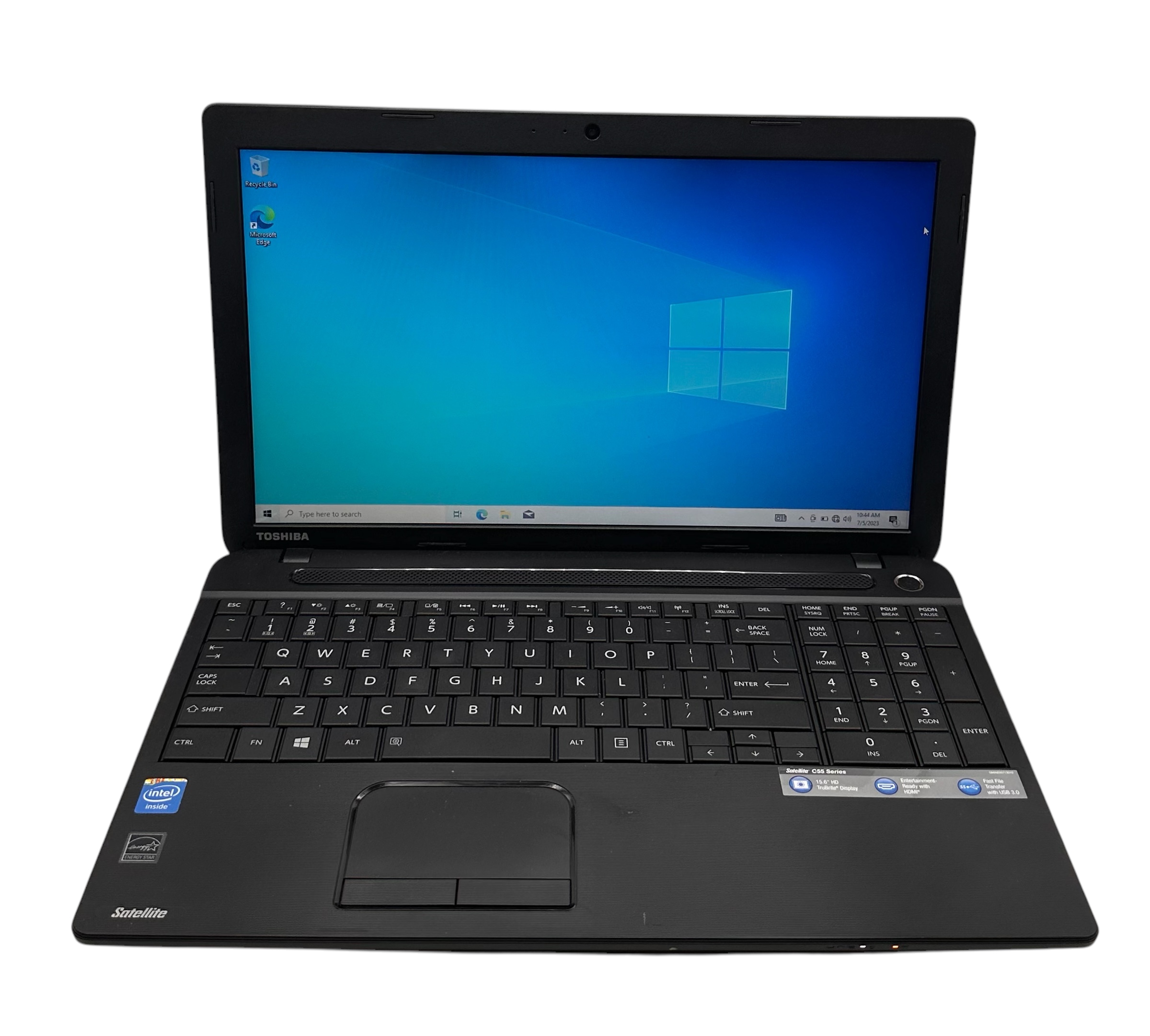 TOSHIBA C55-C-1DW 15,6" – 4Go RAM SSD 120Go – PC Portable Occasion