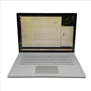 15.5” Microsoft Surface Book 2 8th i7-8650U CPU @ 1.90GHz 16GB RAM 256GB SSD
