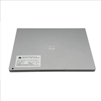 15.5” Microsoft Surface Book 2 8th i7-8650U CPU @ 1.90GHz 16GB RAM 256GB SSD