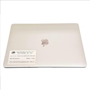 2017 Apple MacBook Pro 13-inch i7 - Dual-Core 2.3GHz – 16GB RAM 256GB SSD Silver