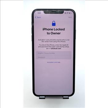 Apple iPhone 11 Pro Max, Activation Locked, Sold For Parts