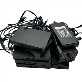 Bulk Dell Docking Stations, and Dell 180W Chargers