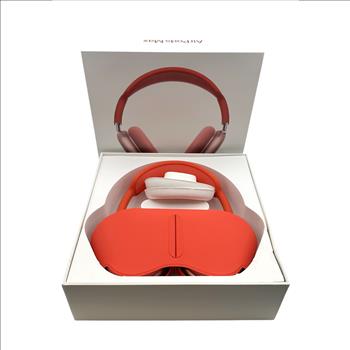 AirPod Pro Max Pink with Red HeadBand
