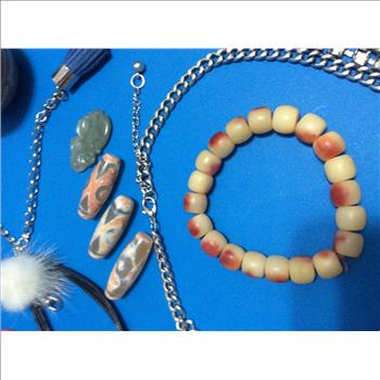Mixed Jewelry, Gemstone, Jade, 20+ Pic