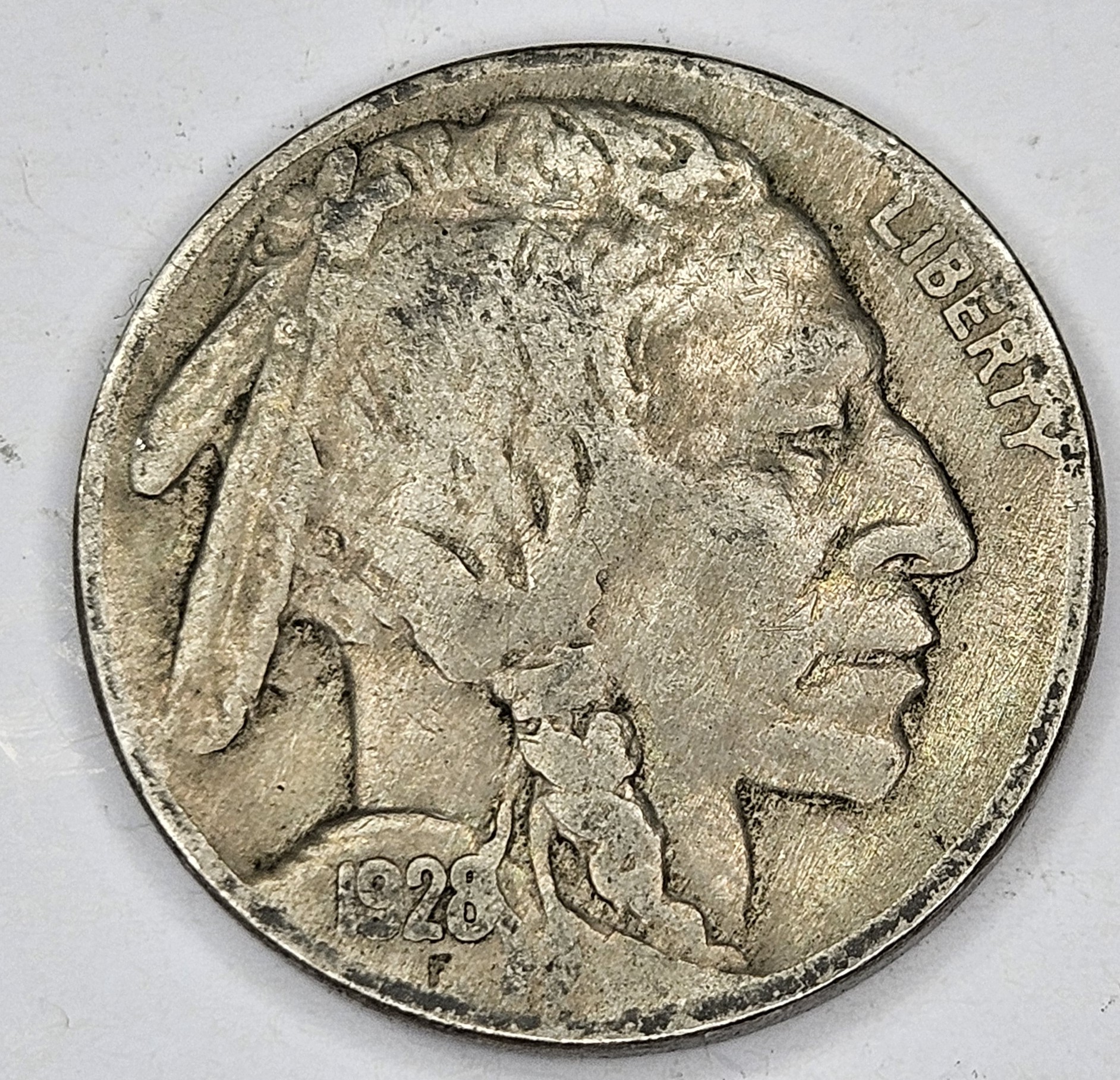 1928 P Buffalo Nickel