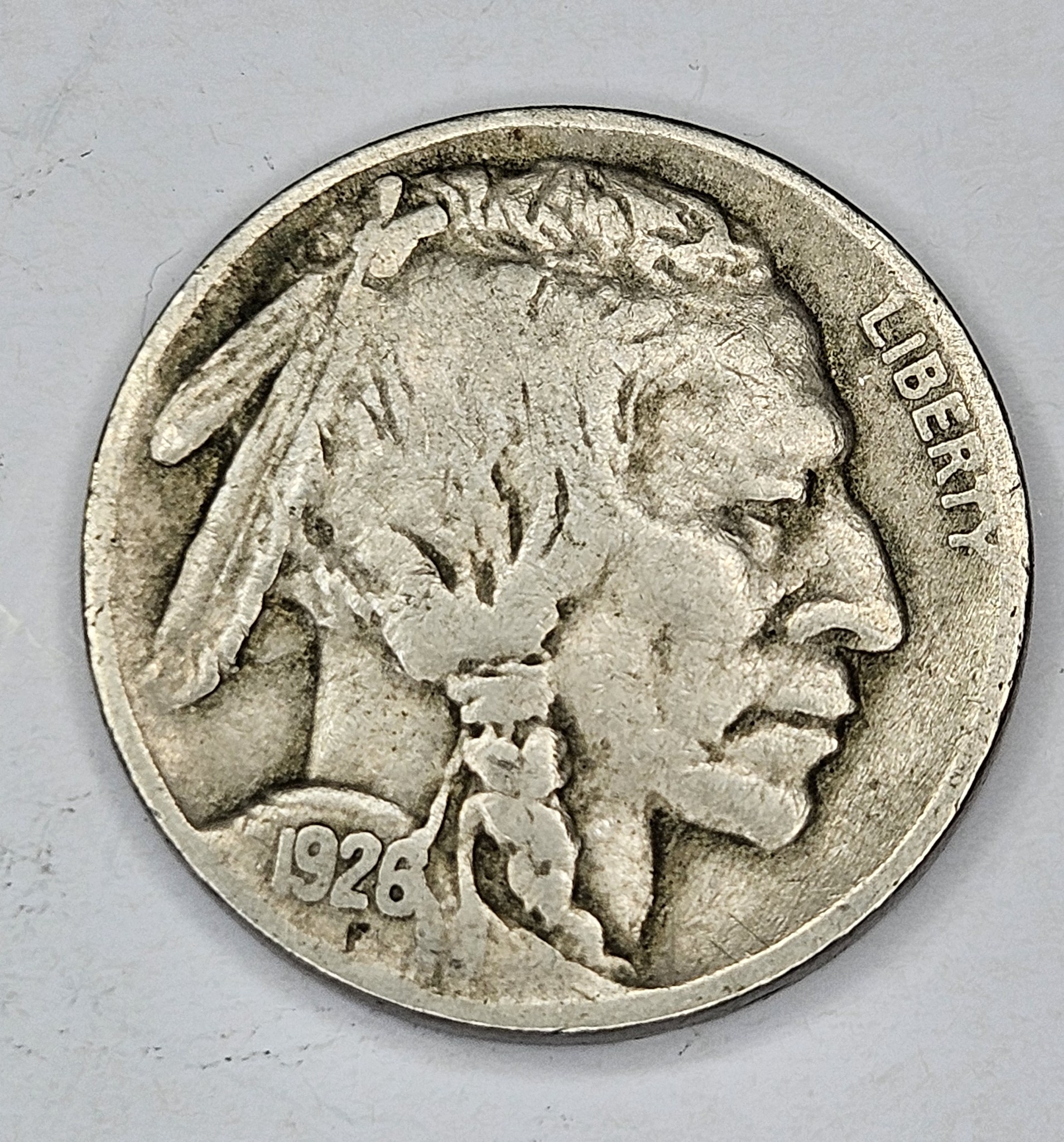 1926 P Buffalo Nickel