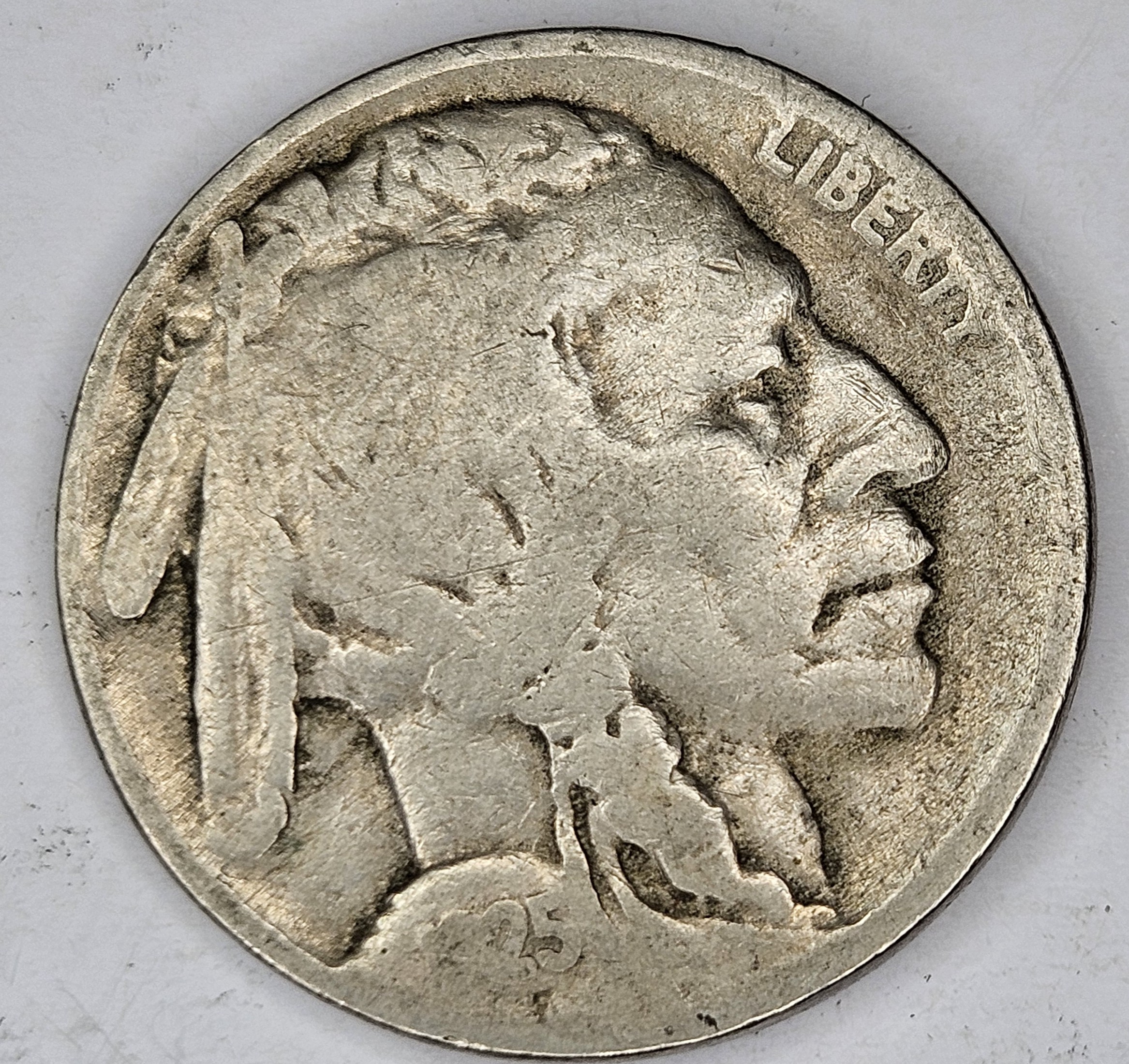 1925 P Buffalo Nickel