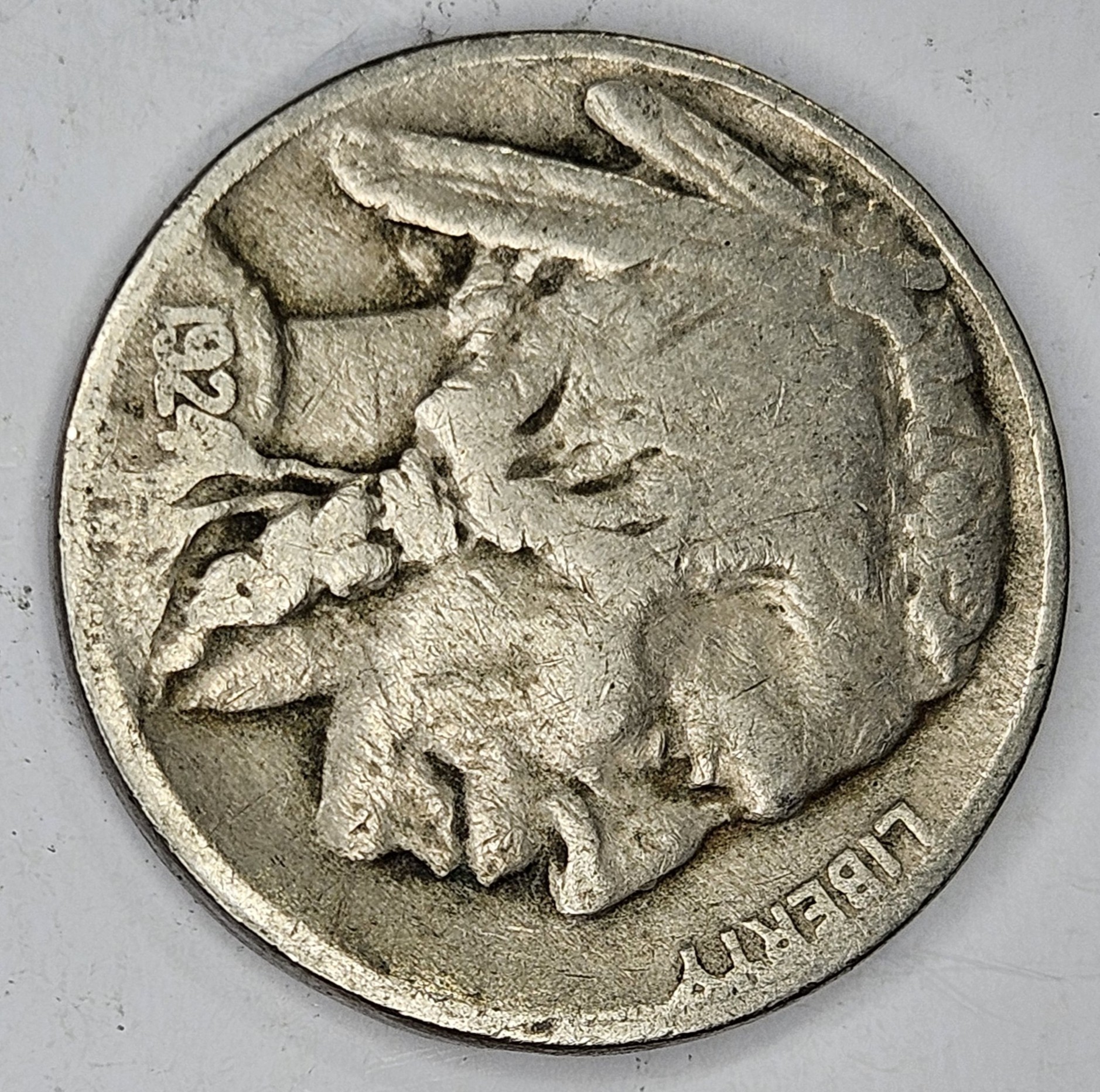 1924 P Buffalo Nickel