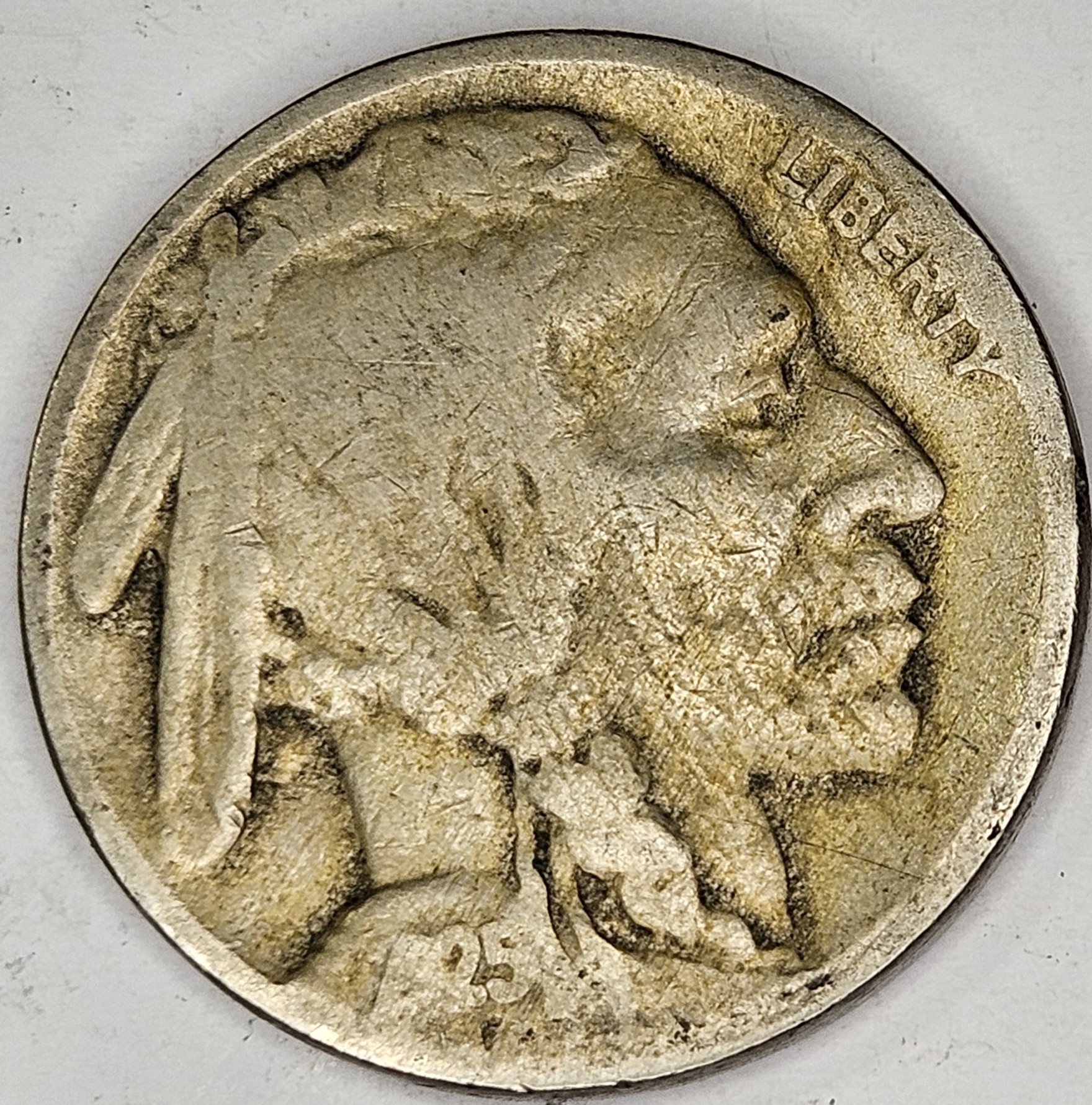 1925 P Buffalo Nickel