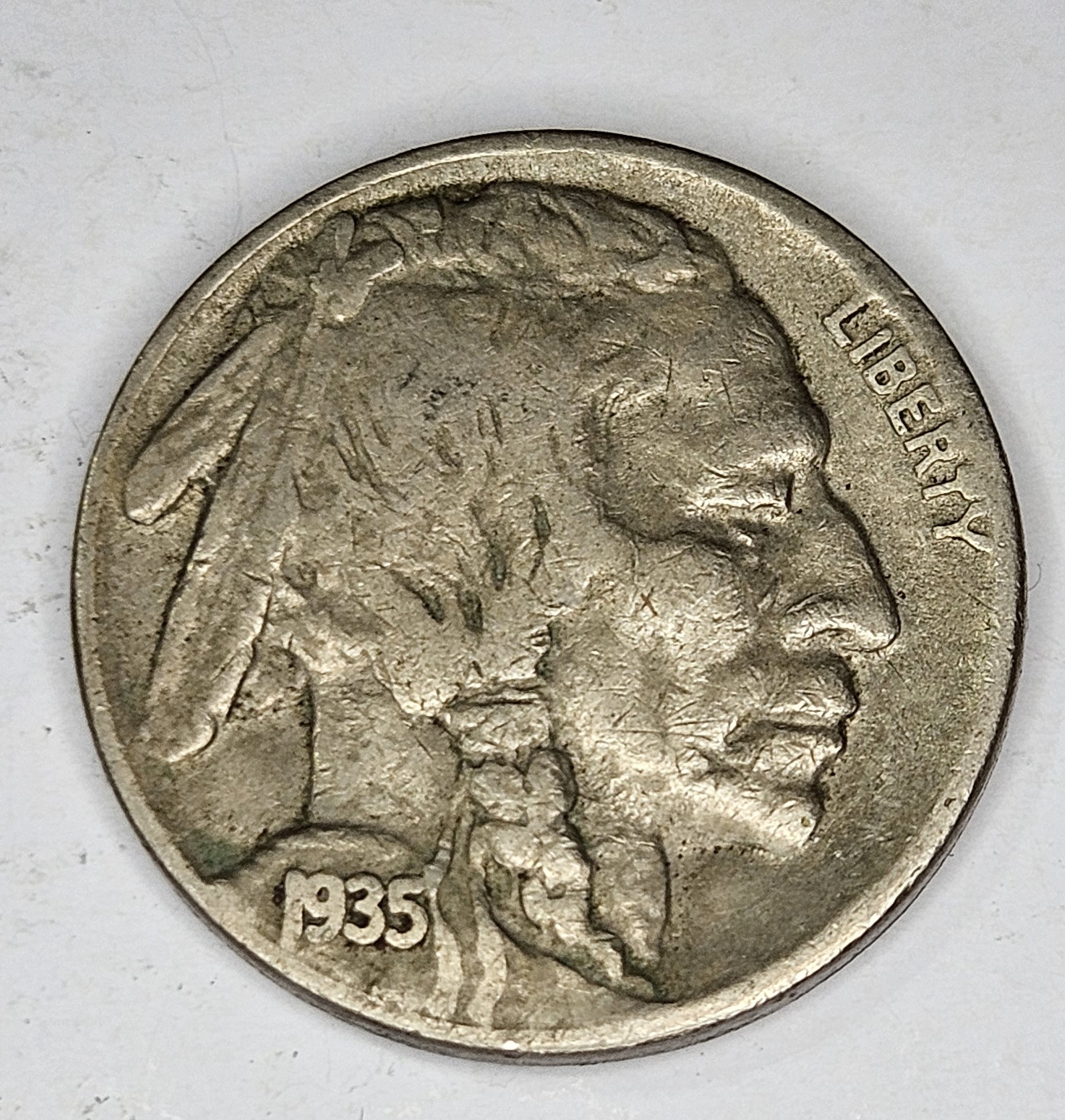 1935 S Buffalo Nickel