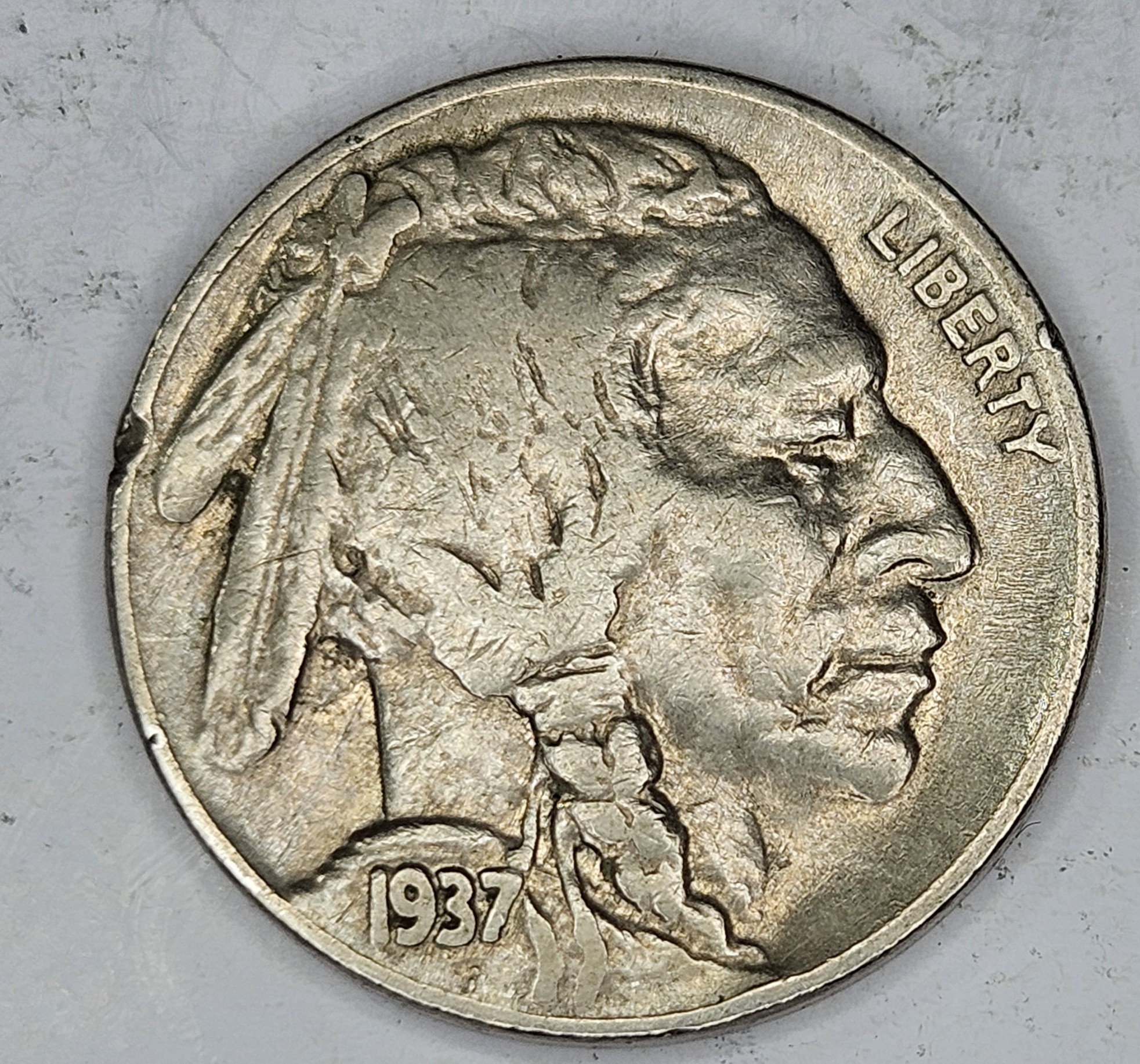 1937 D Buffalo Nickel