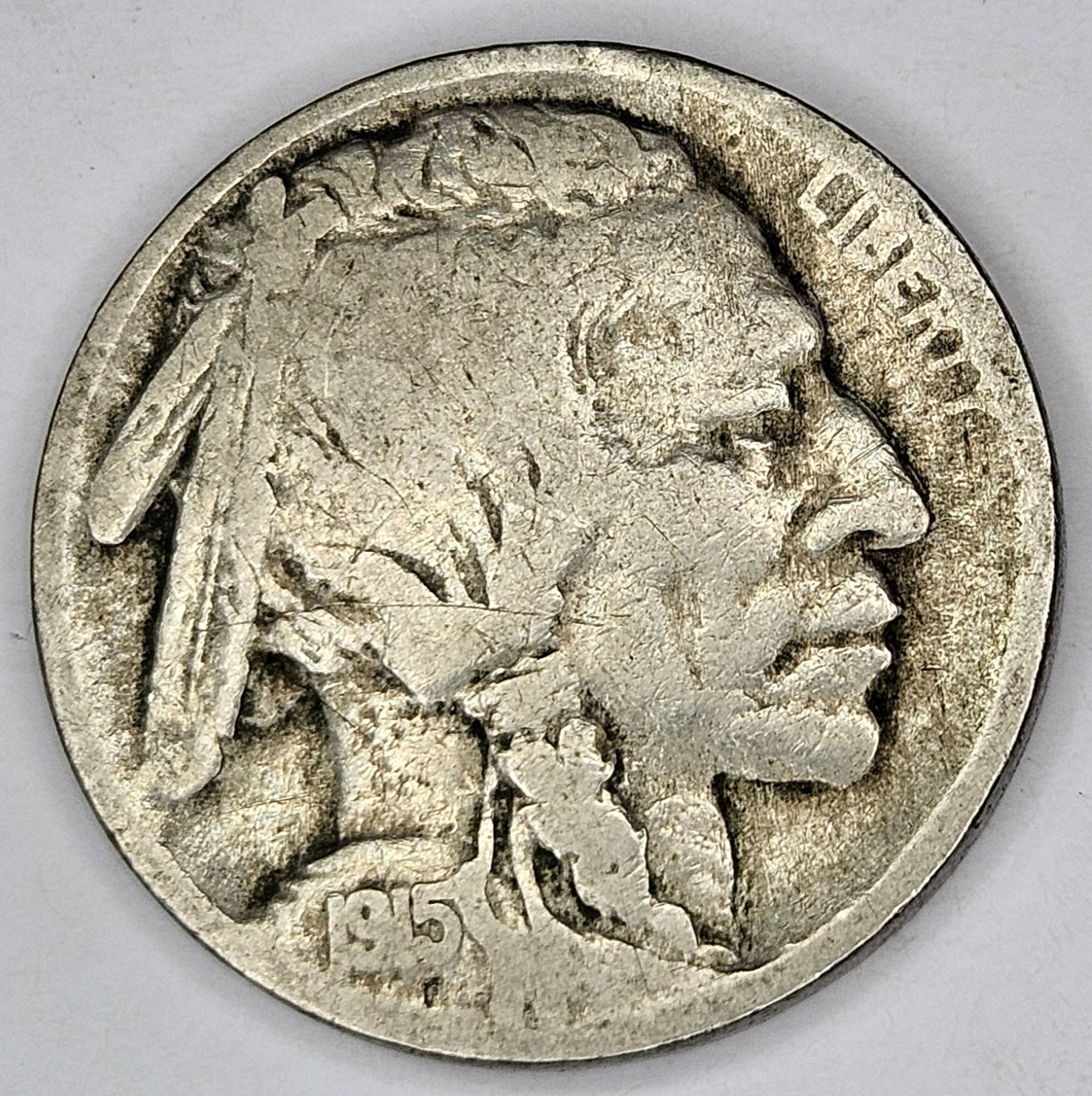 1915 P Buffalo Nickel